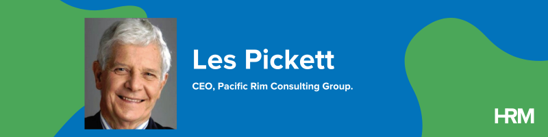 Les Pickett, CEO, Pacific Rim Consulting Group.